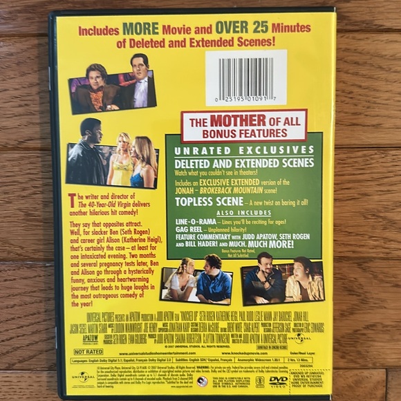 📀 EUC Bundle of Comedy DVDs 4 Zoolander knocked up wedding crashers swingers - Picture 3 of 9